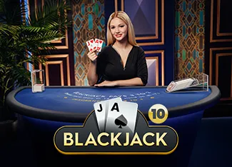 Blackjack 10 - Azure - SOLIDPLAY99