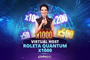 Virtual Host Roleta Quantum x1000 - SOLIDPLAY99